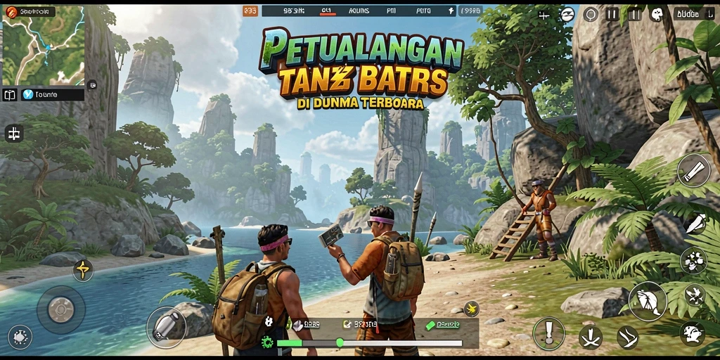 Screenshot menampilkan aksi seru dalam dunia terbuka 9939.