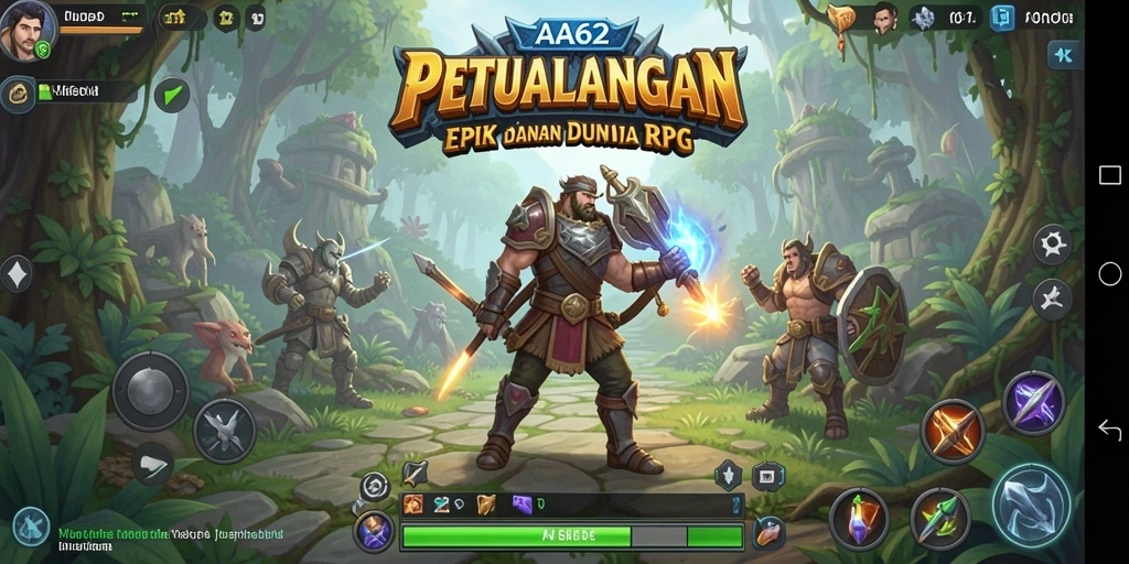 Gameplay RPG menakjubkan dalam <strong>AA62</strong> dengan pertarungan mendebarkan.
