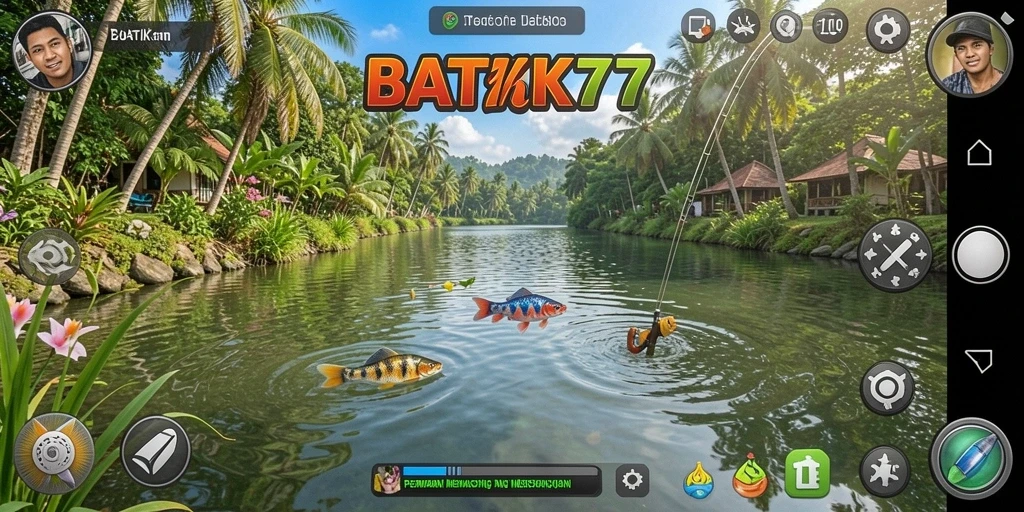 Tangkapan ikan yang sempurna di BATIK77 dengan grafis menawan.