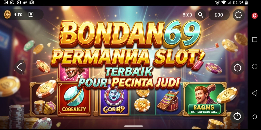 Tampilan gameplay Slot BONDAN69 yang mengasyikkan dan penuh warna.