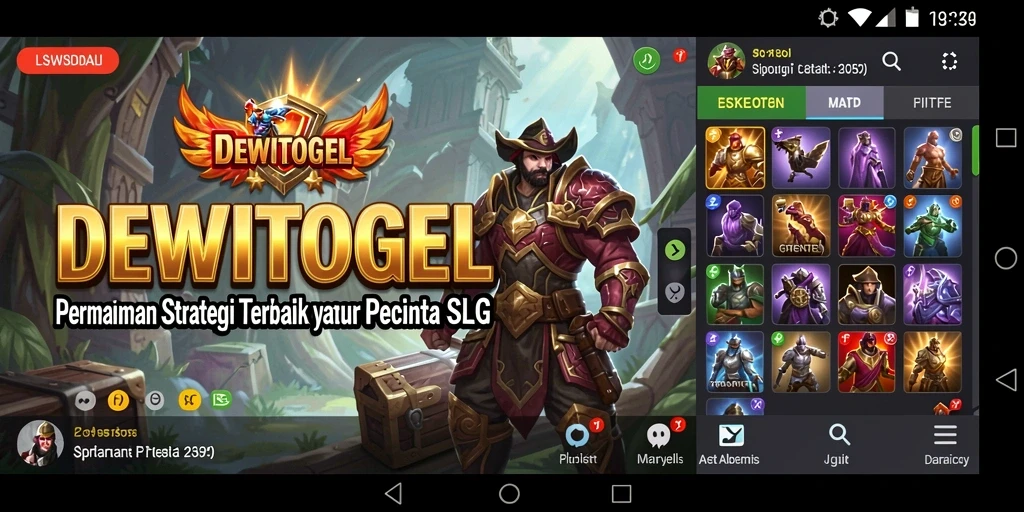 Tampilan gameplay menarik DEWITOGEL yang penuh strategi.