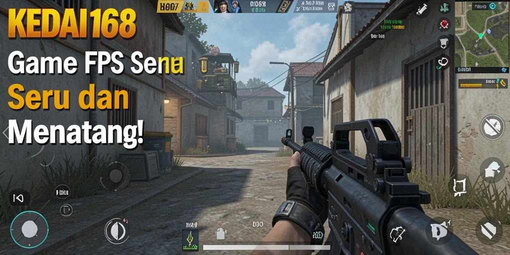 Gameplay seru di KEDAI168 dengan aksi tembak-menembak intens.