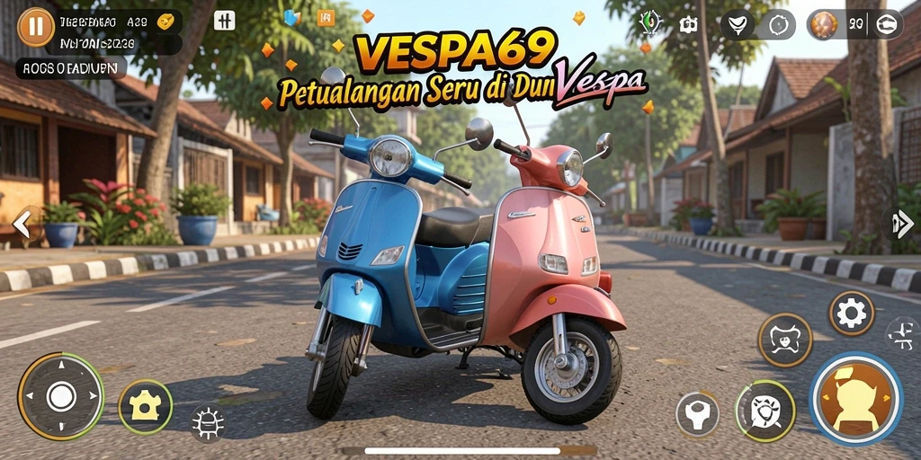 Screenshot VESPA69 menampilkan aksi gameplay petualangan yang mendebarkan.