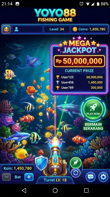 Proses pengunduhan aplikasi di yoyo88 yang cepat dan efisien.